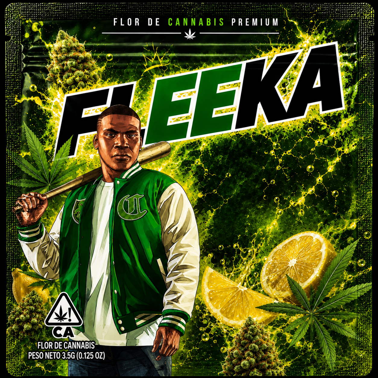 FRANKLIN Lemon Haze CBD Premium — FLEEKA LABS