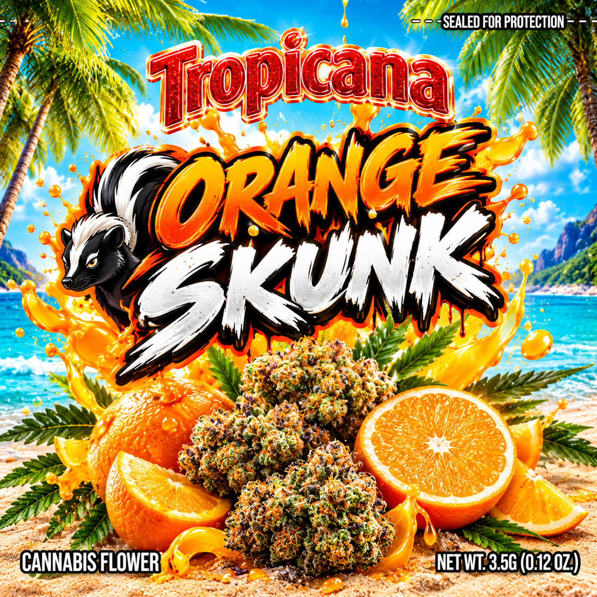 Orange Skunk