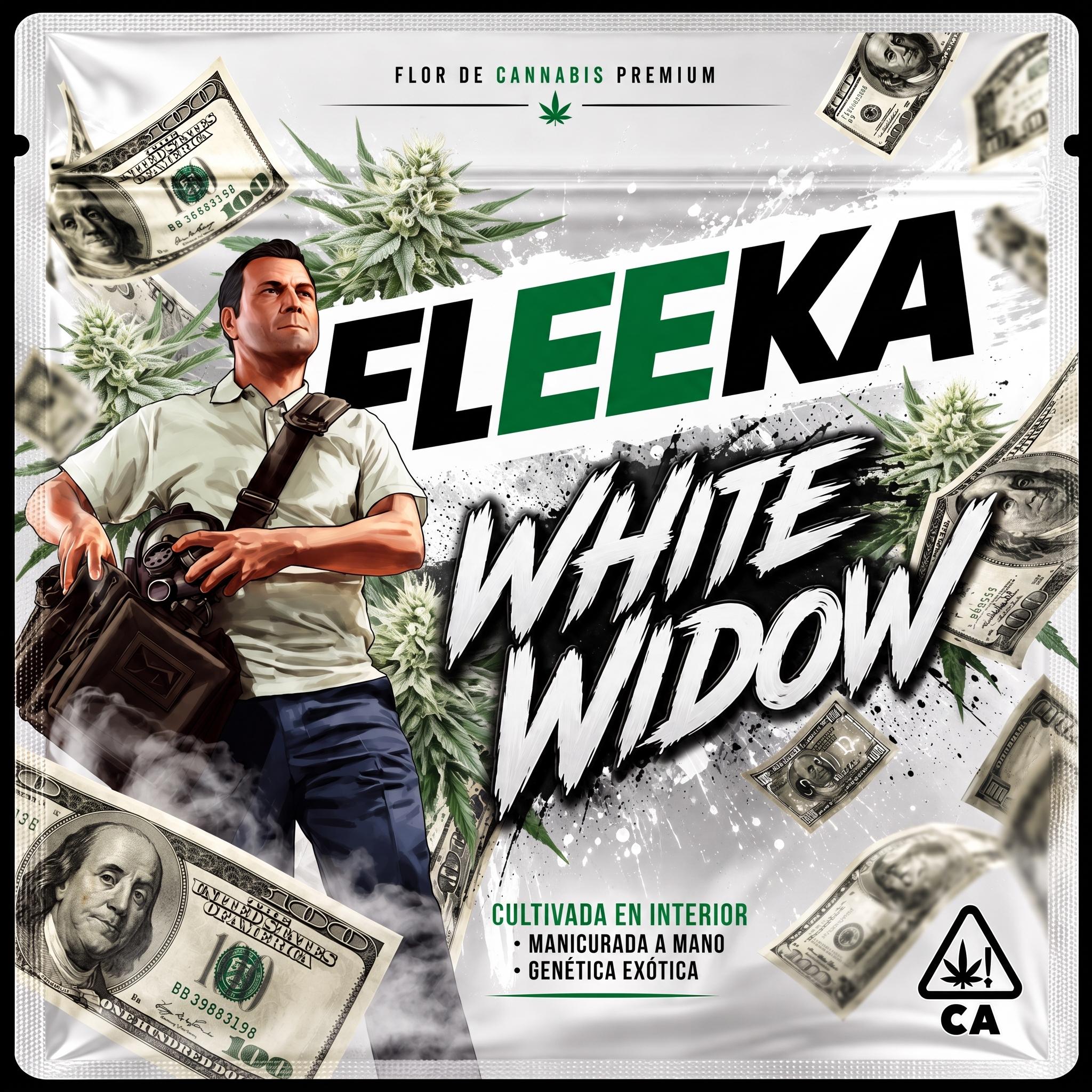 MICHAEL WHITE WIDOW – FLEEKA LABS packaging