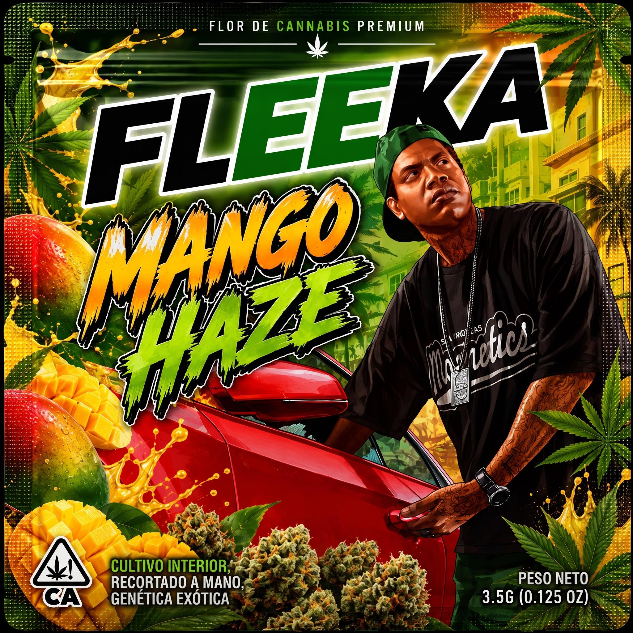 LAMAR Mango Haze Flor CBD Premium — FLEEKA LABS